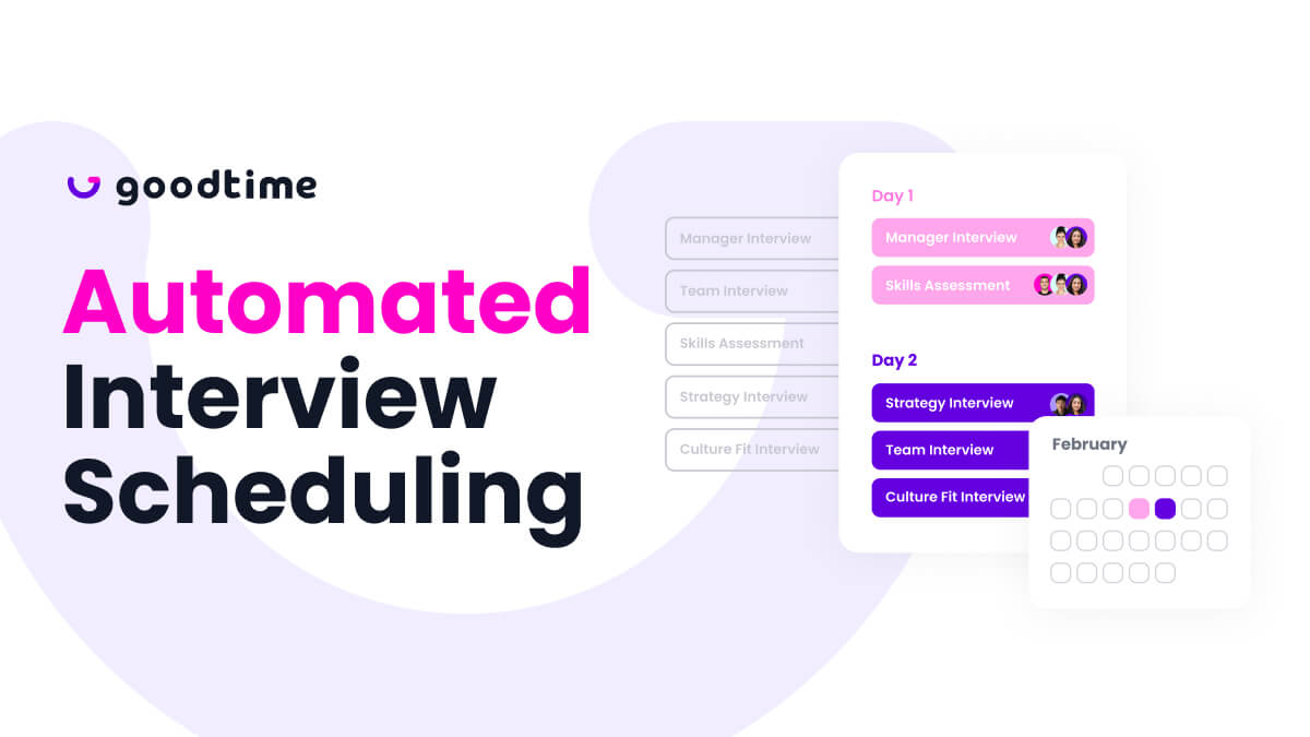 Automated Interview Scheduling GoodTime