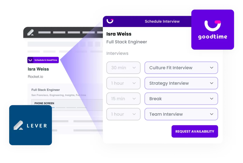 Lever Interview Scheduling Perfected With AI GoodTime
