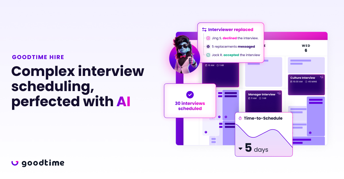 AI-Powered Interview Scheduling Software | GoodTime